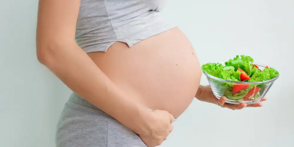 تصویر تغذیه برای بارداری دوقلو