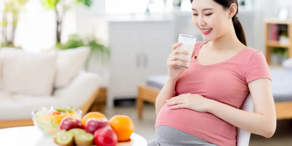 نکات تغذیه در هفته چهارم بارداری