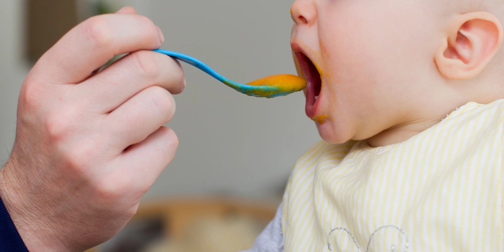 غذای کمکی مناسب نوزادان رفلاکسی